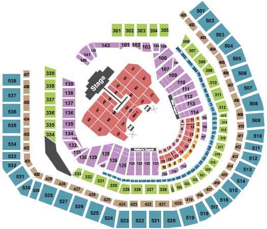 Citi Field Jelly Roll Seating Chart